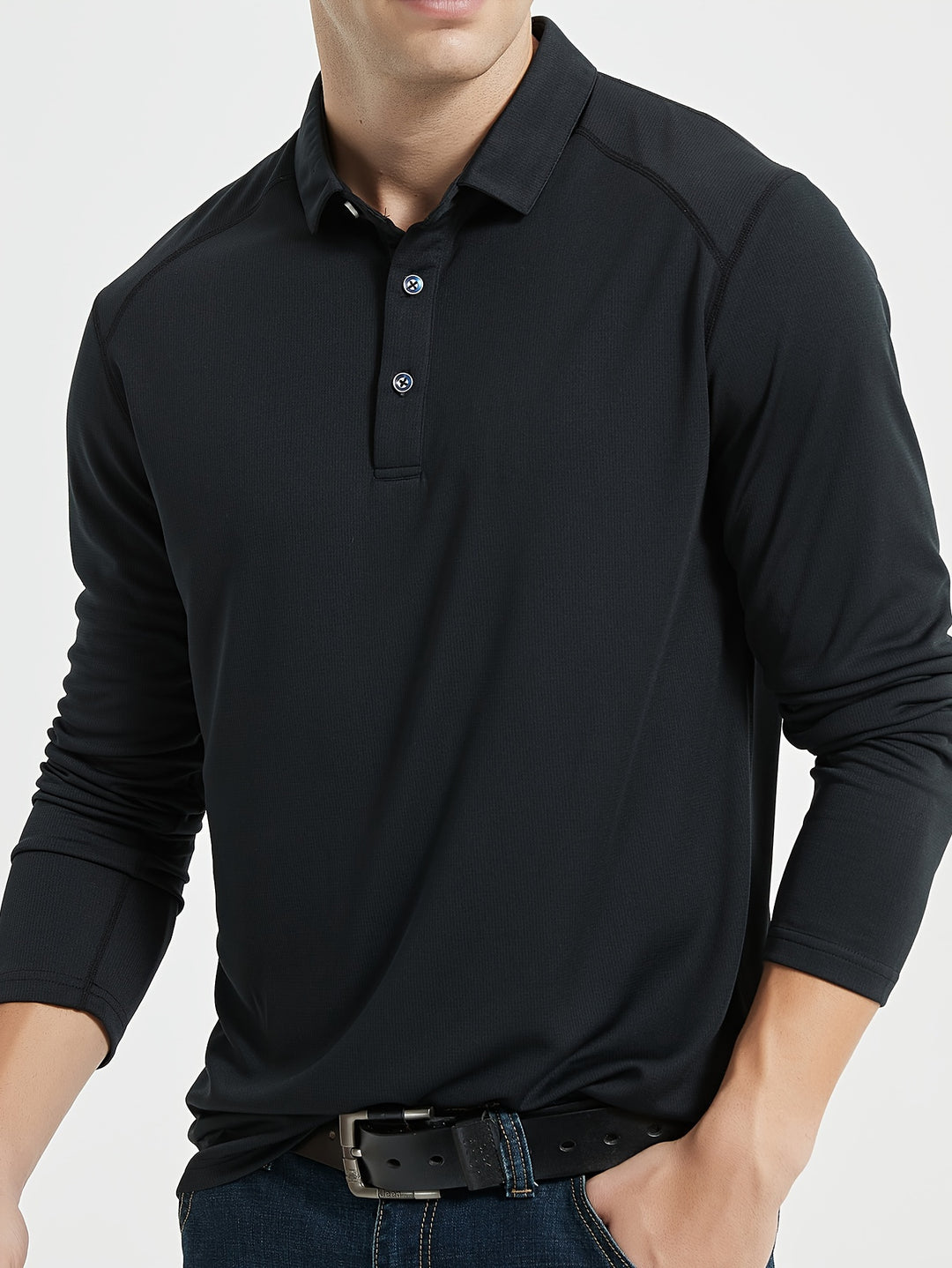 Colin | Long Sleeve Polo