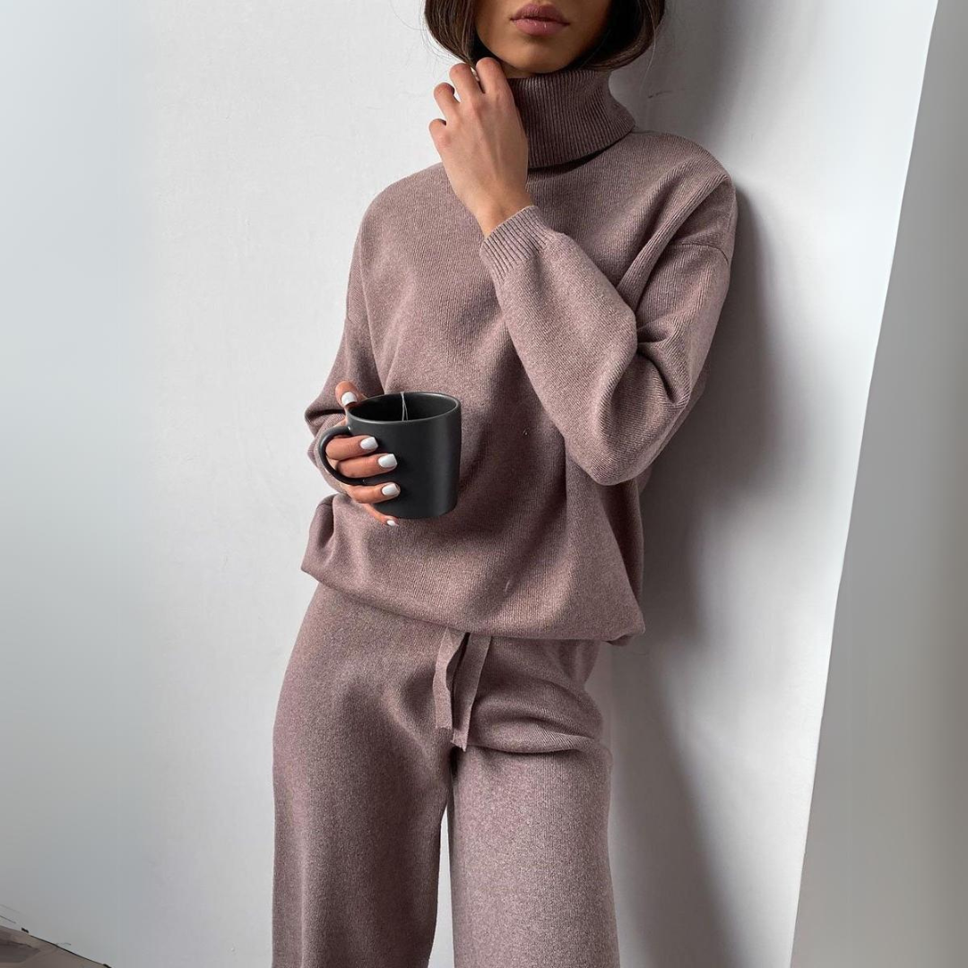 Anna | Lux Turtleneck Co-Ord Set