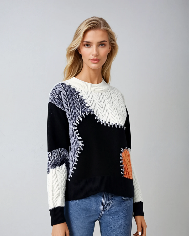 Oslo | Patch Sweater