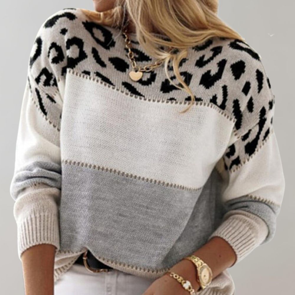 Holly | Leopard Sweater