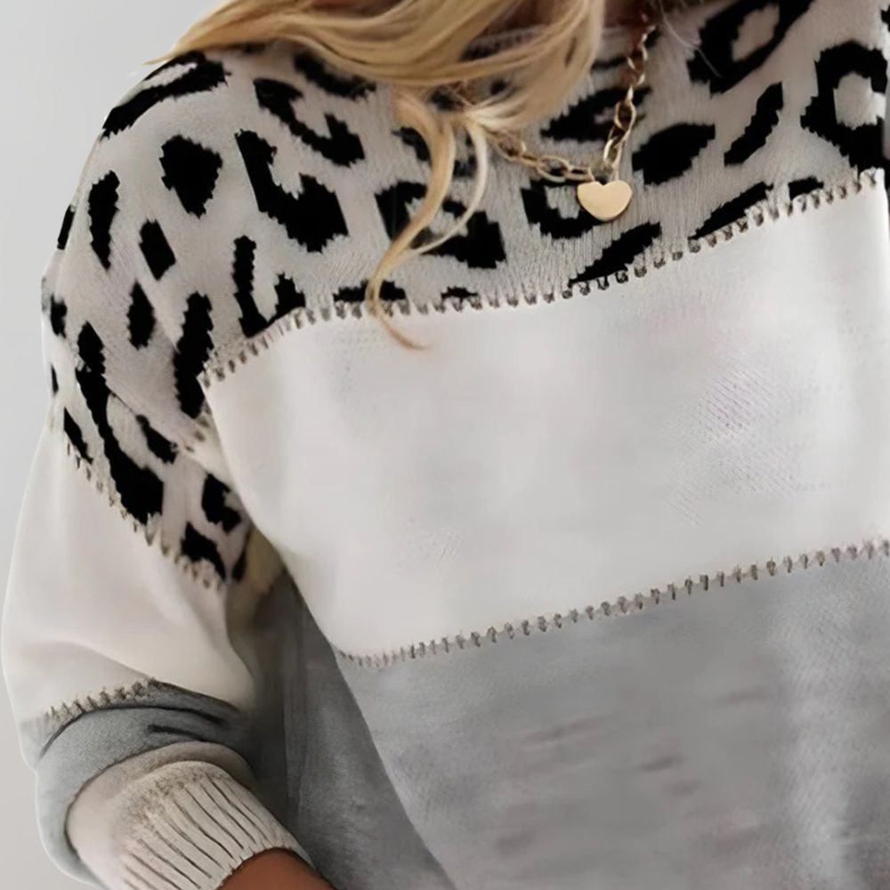 Holly | Leopard Sweater