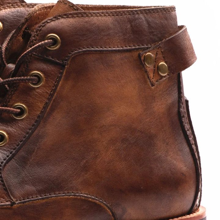 Edmonton | Retro Round Nose Men's Boots