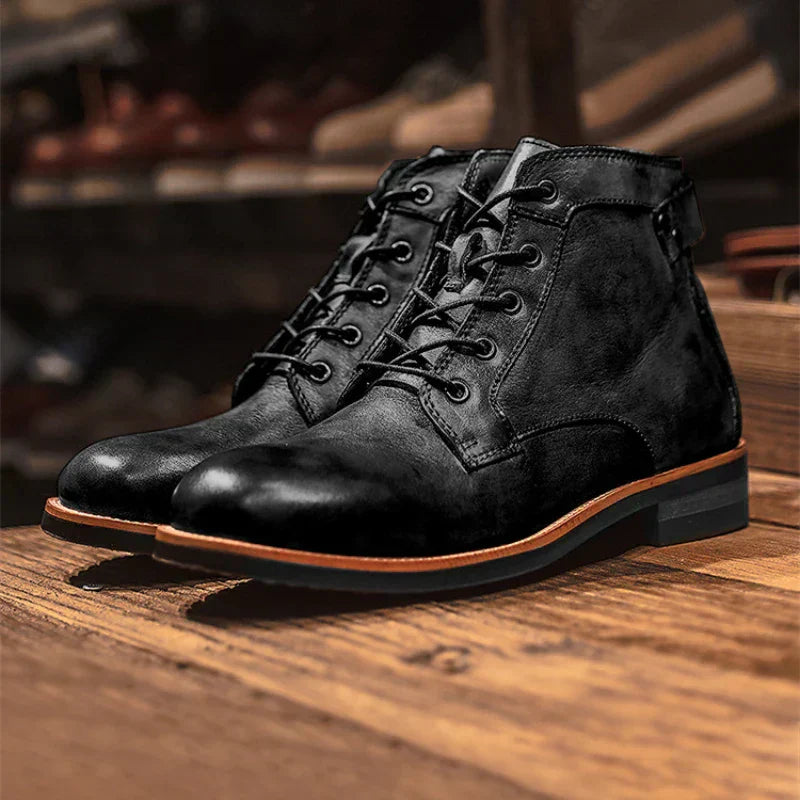 Edmonton | Retro Round Nose Men's Boots