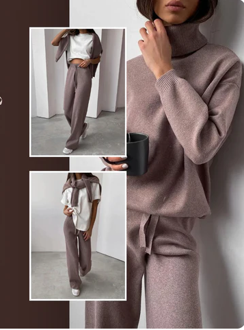 Anna | Lux Turtleneck Co-Ord Set