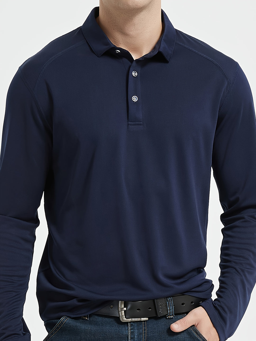 Colin | Long Sleeve Polo