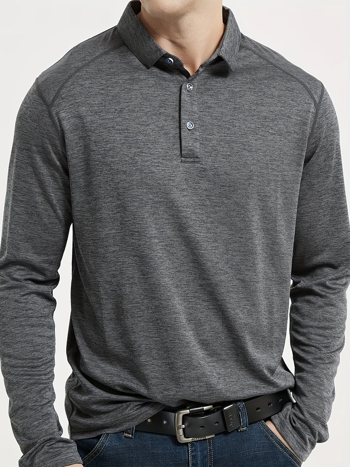 Colin | Long Sleeve Polo