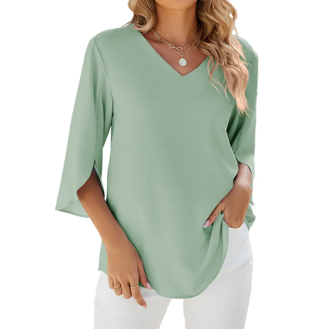 Clara | V-neck blouse