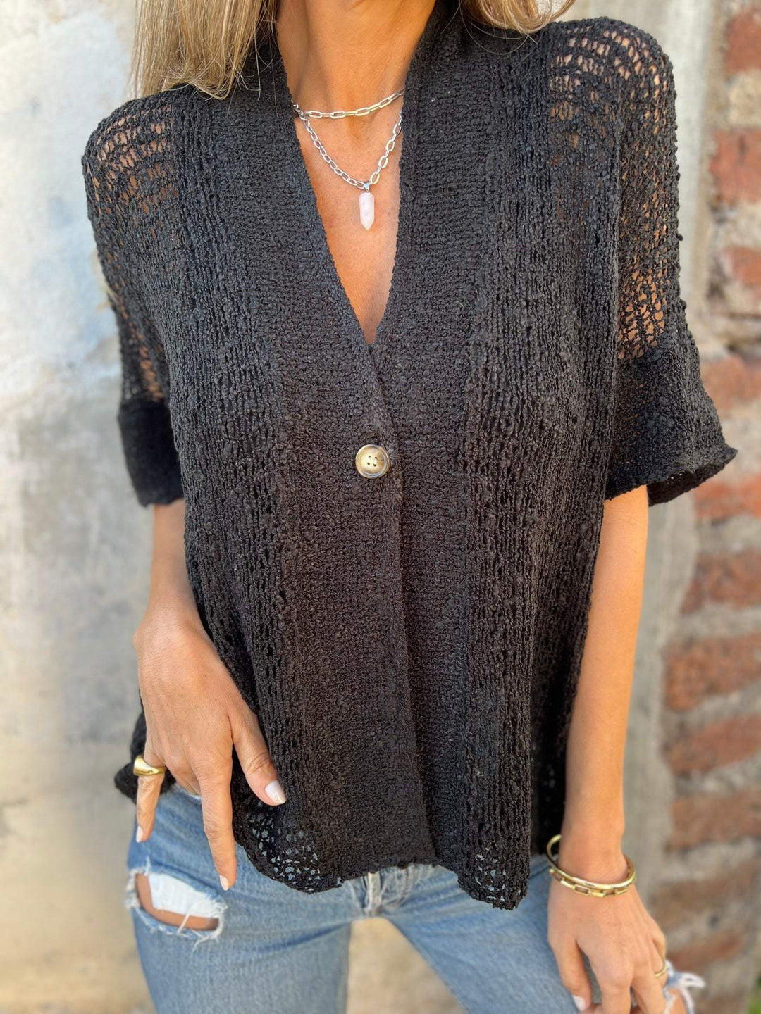 India | Elegant Textured Top