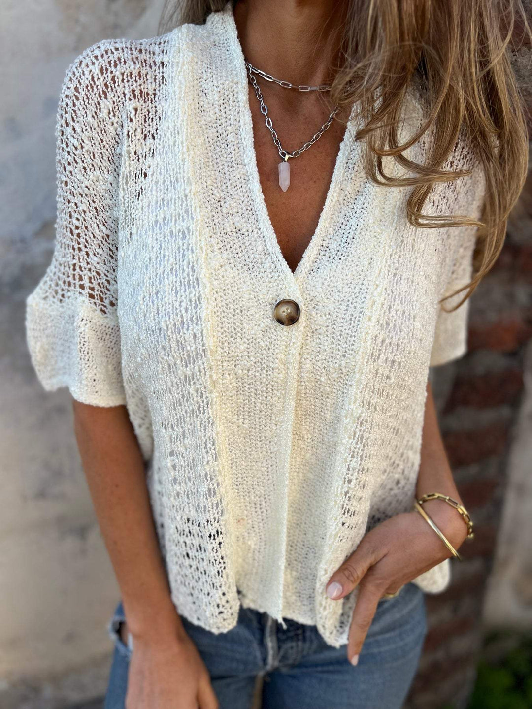 India | Elegant Textured Top